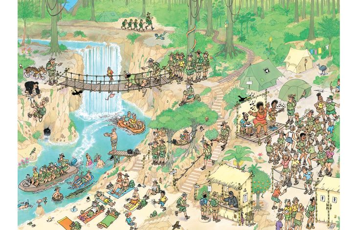 Jumbo Puzzel JvH Jungletocht 1000 04.24