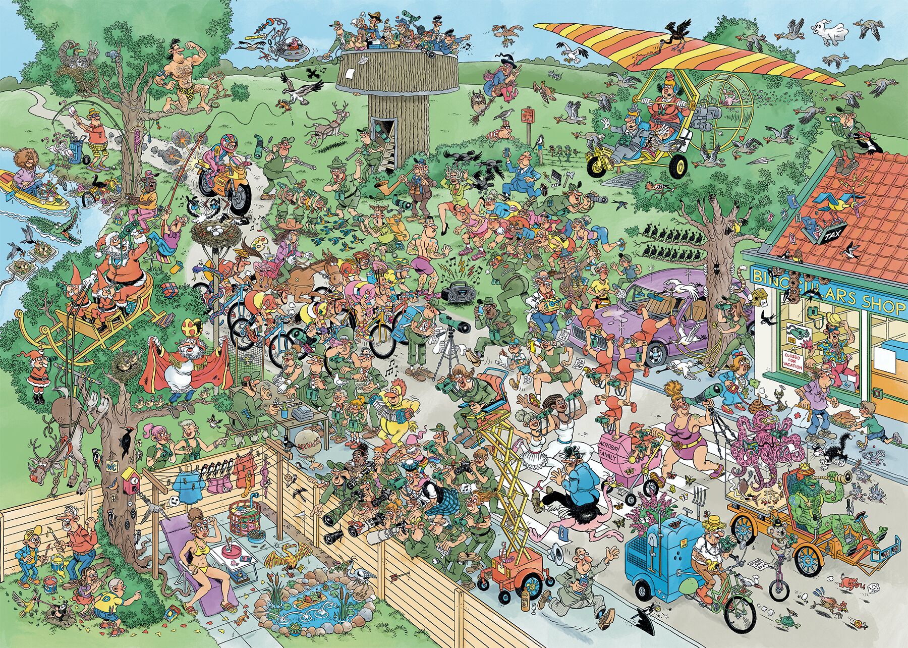 Jumbo Puzzel JvH De Grote Vogelkijkdag 1000 08.24