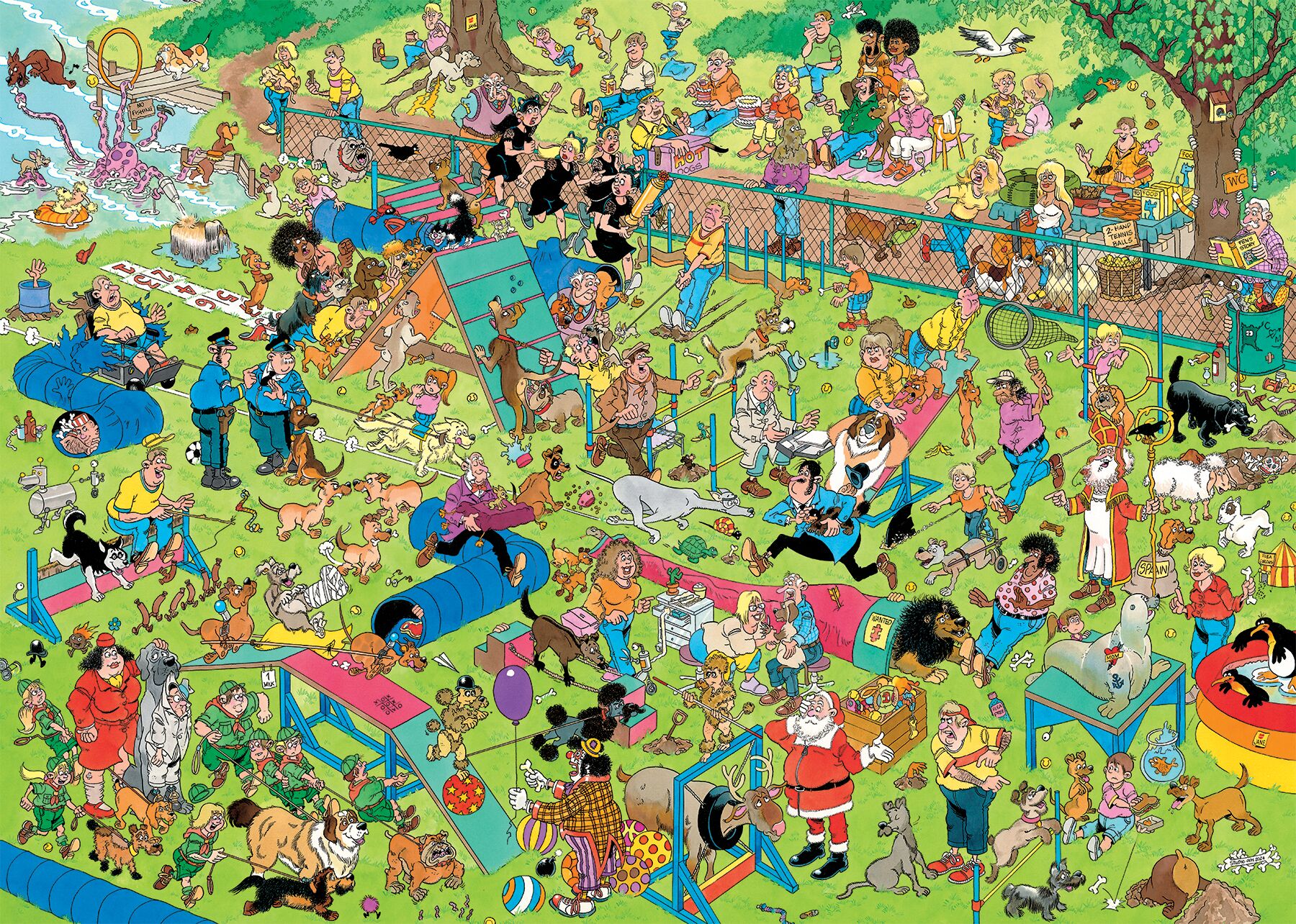 Jumbo Puzzel JvH Hondenparcours 1000 09.24