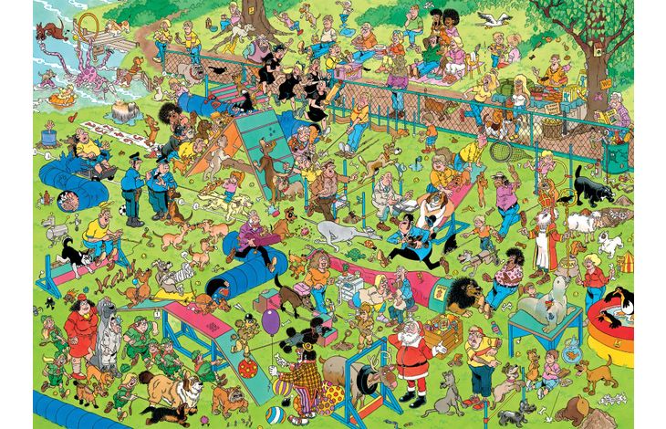 Jumbo Puzzel JvH Hondenparcours 1000 09.24