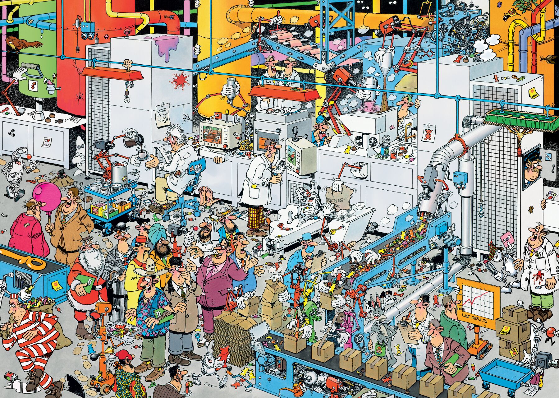 Jumbo Puzzel JvH Snoepfabriek 500