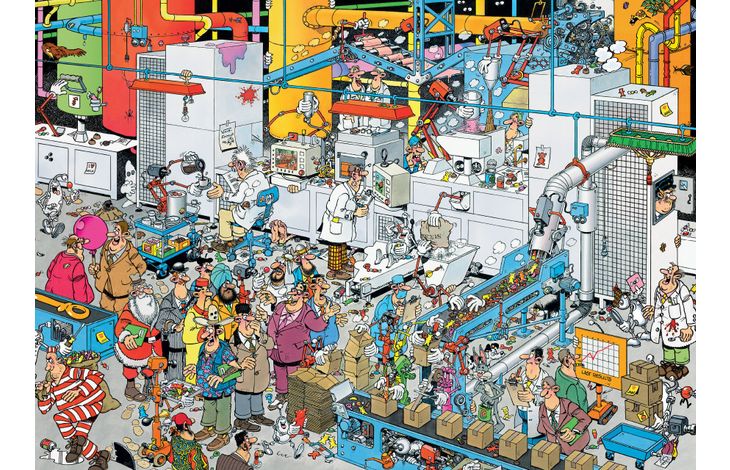 Jumbo Puzzel JvH Snoepfabriek 500