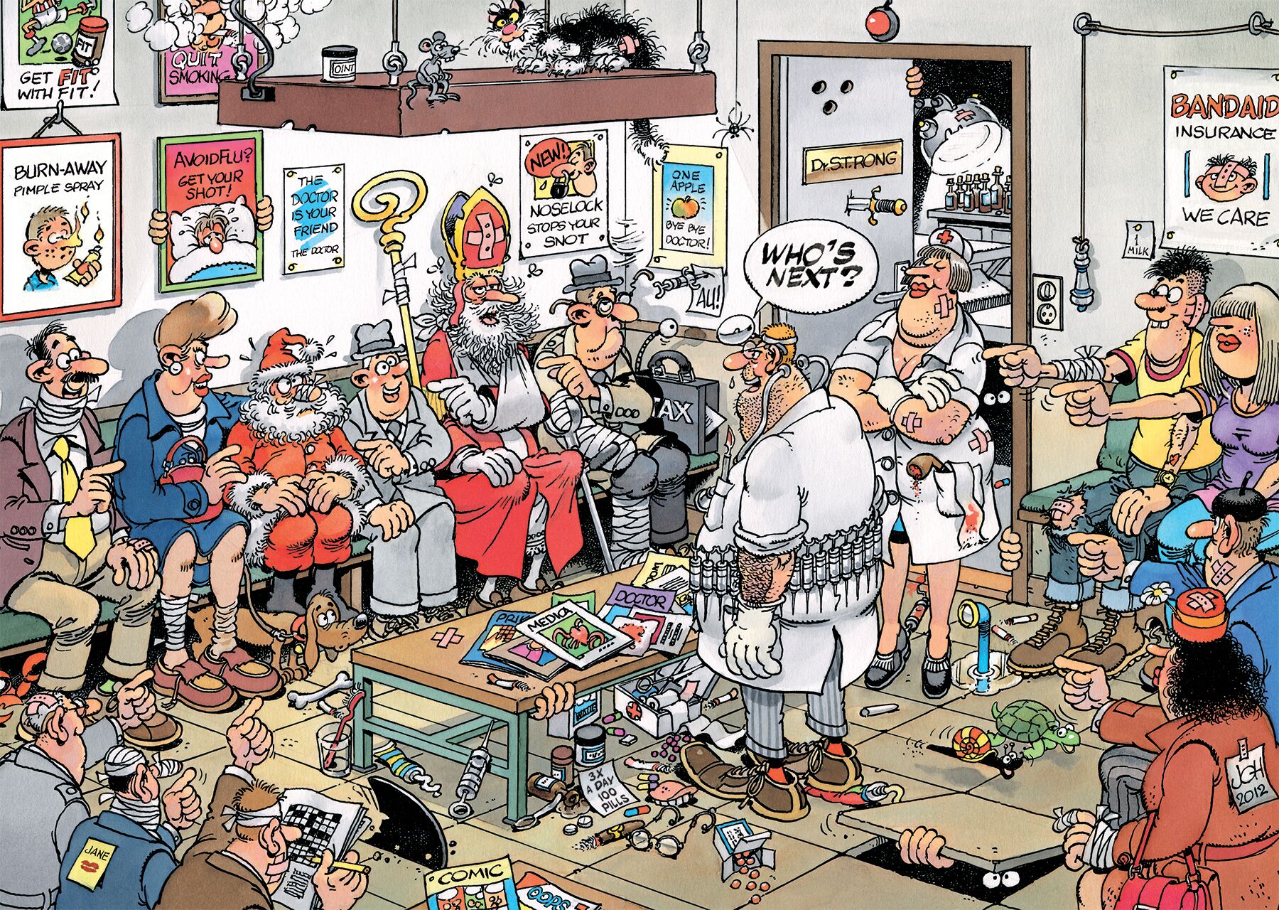 Jumbo Puzzel JvH Wie Is De Volgende? 500 11.24