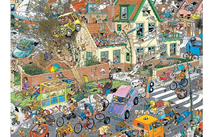 Jumbo Puzzel JvH Safari & Storm 2x1000