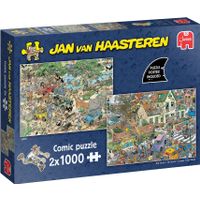 Jumbo Puzzel JvH Safari & Storm 2x1000