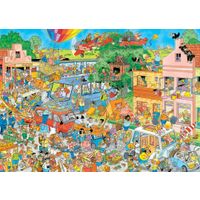 Jumbo Puzzel JvH De Muziekwinkel & Vakantiekriebels 2x1000 10.21