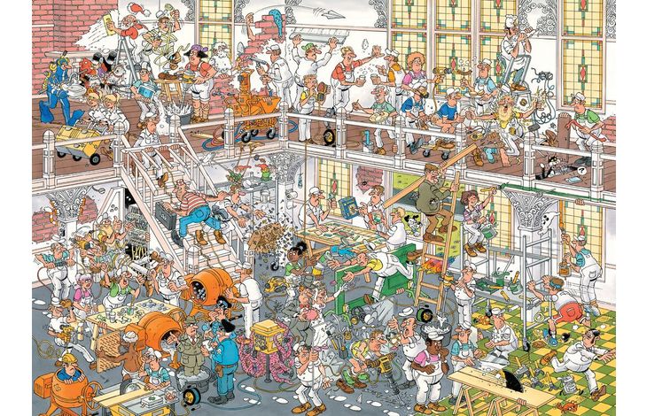 Jumbo Puzzel JvH De Verbouwing & Doe-Het-Zelfwinkel 2x1000 11.24