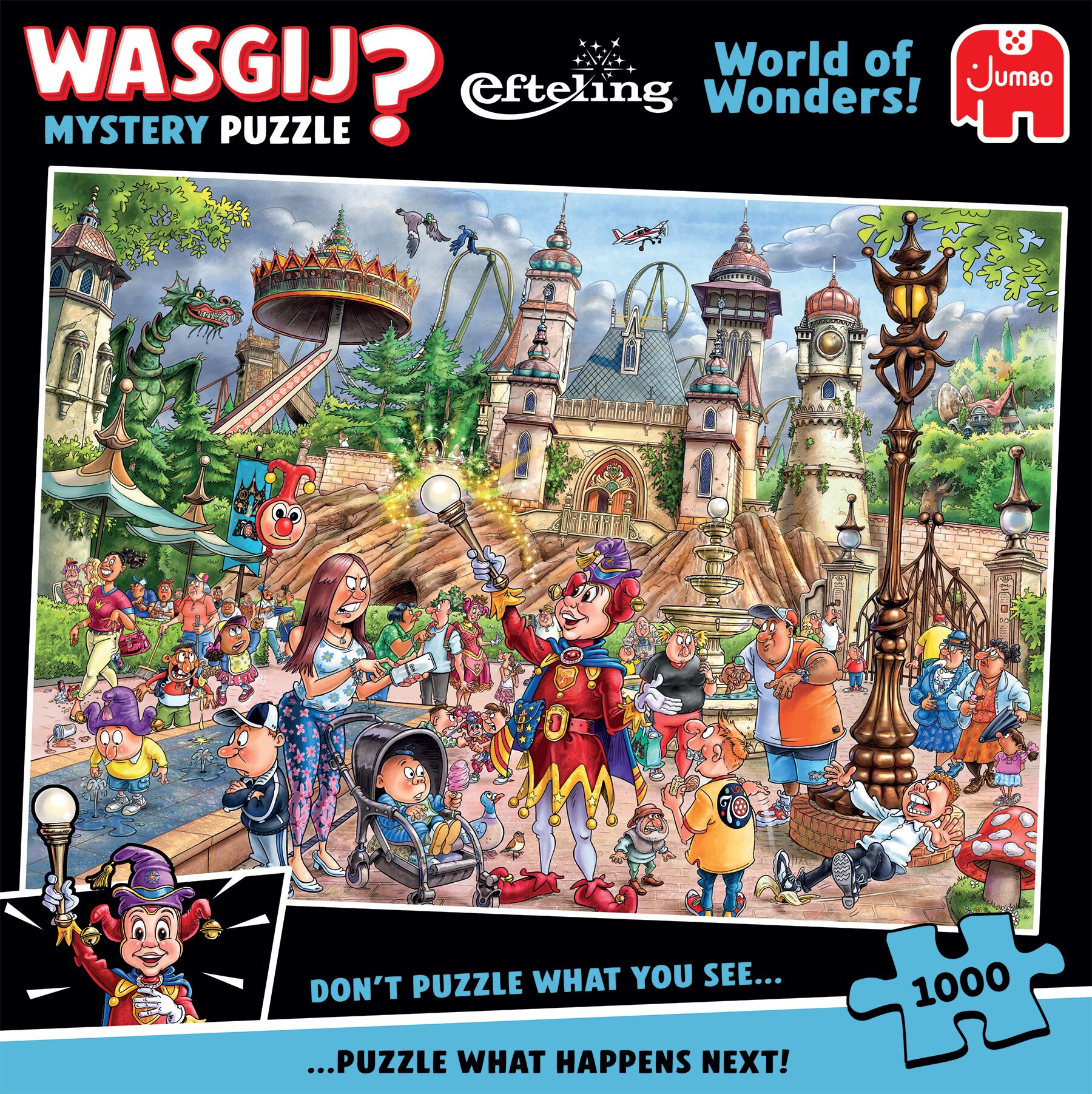 Jumbo Puzzel Wasgij Efteling 1000 05.22