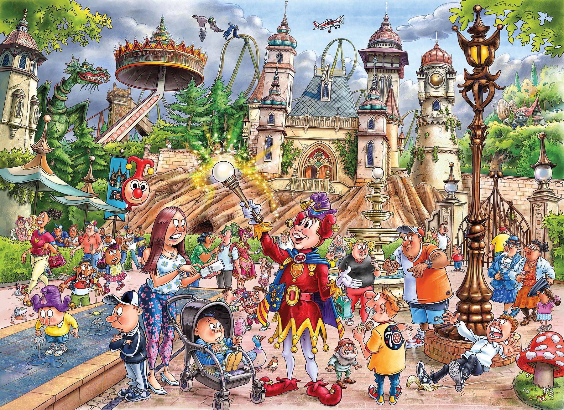 Jumbo Puzzel Wasgij Efteling 1000 05.22