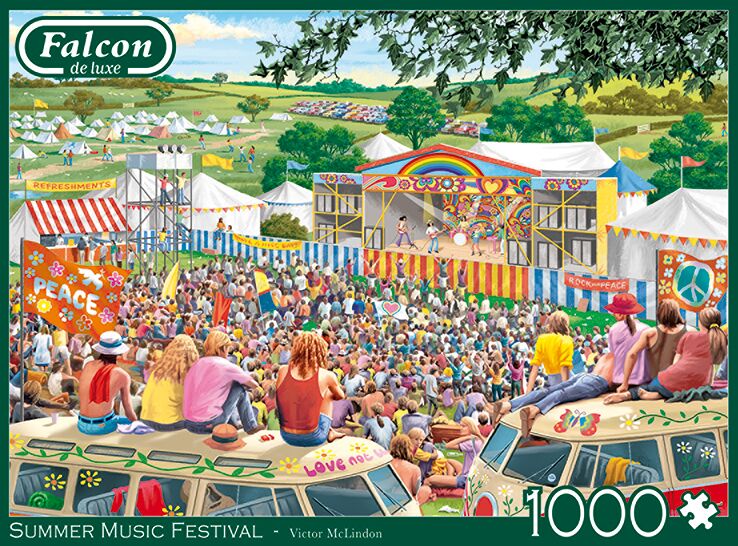 Jumbo Puzzel Falcon Summer Music Festival 1000