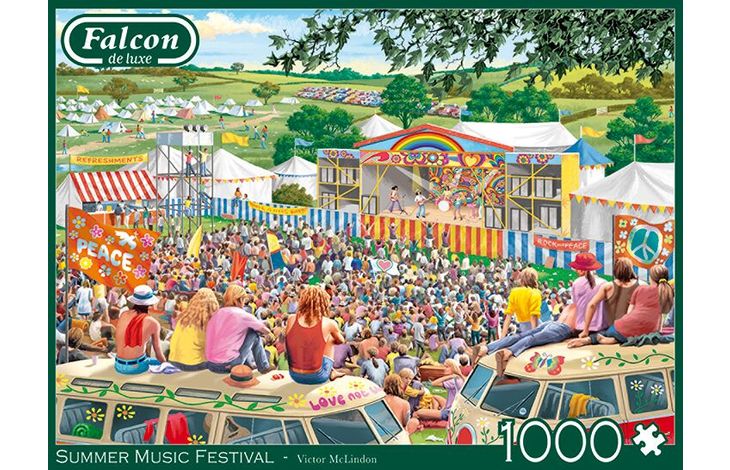 Jumbo Puzzel Falcon Summer Music Festival 1000