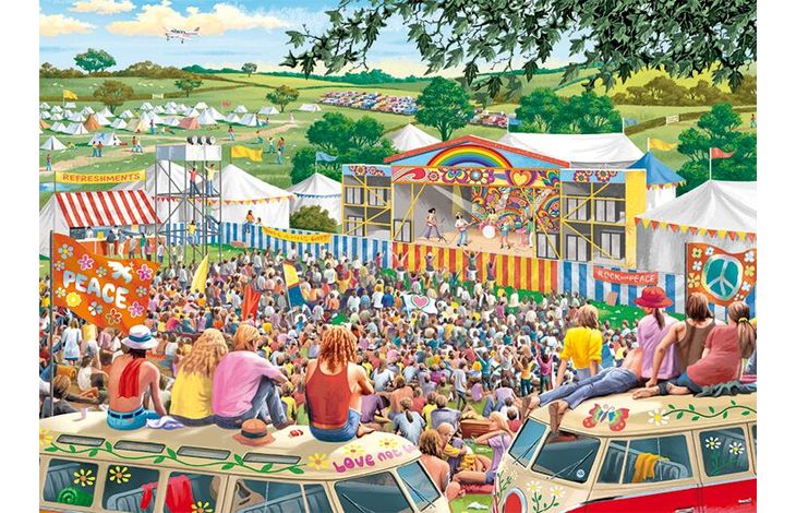 Jumbo Puzzel Falcon Summer Music Festival 1000