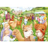 Jumbo Puzzel Falcon The Alpaca Farm 1000
