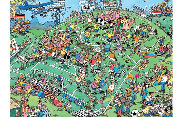 Jumbo Puzzel JvH Europa's Voetbalkampioen 1000