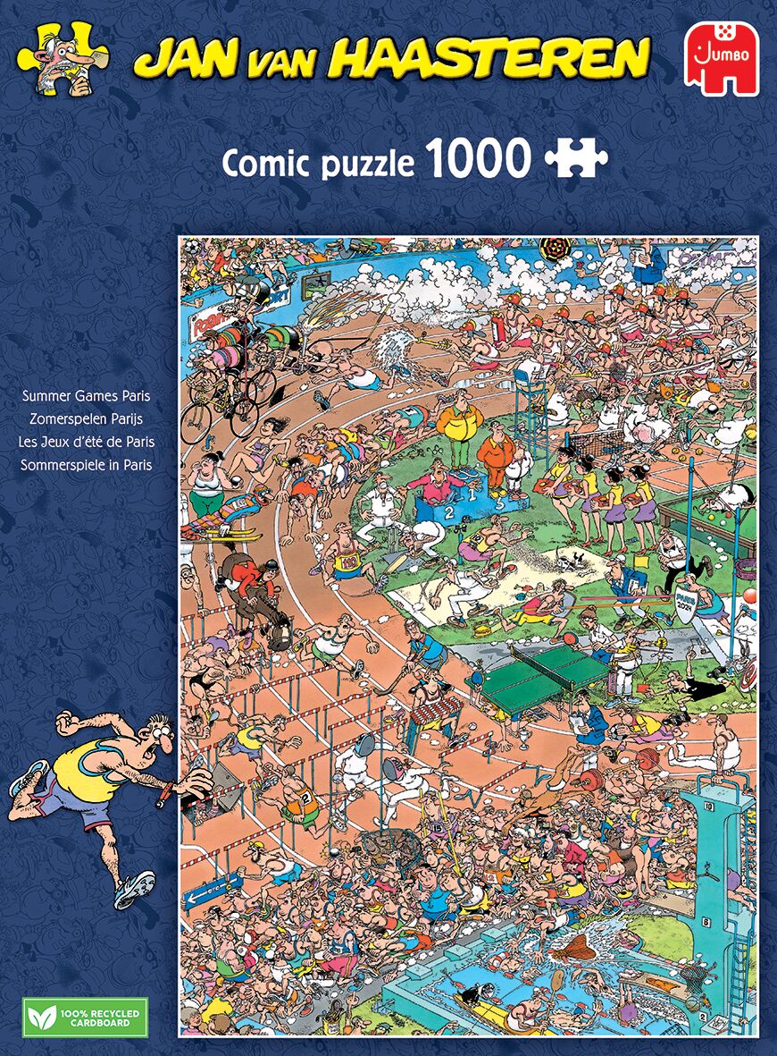 Jumbo Puzzel JvH Zomerspelen Parijs 1000