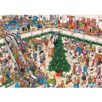 Jumbo Puzzel Xms JvH Christmas Mall 1000