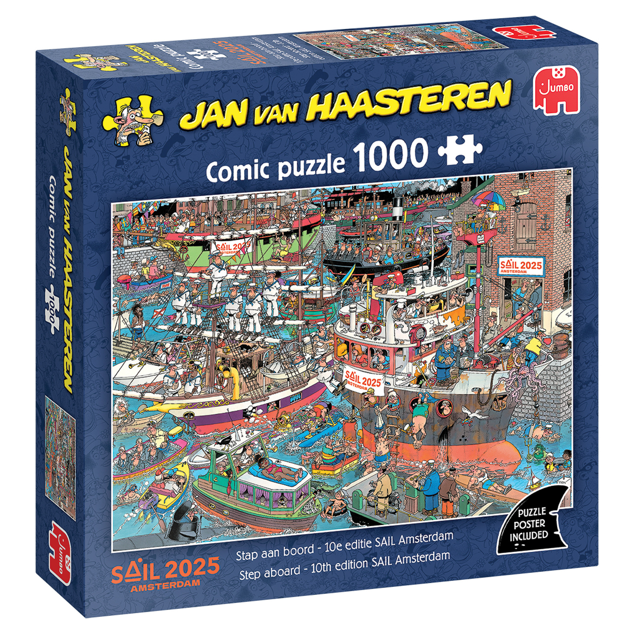 Jumbo Puzzel JvH SAIL Amsterdam 10 jaar 1000 07.25