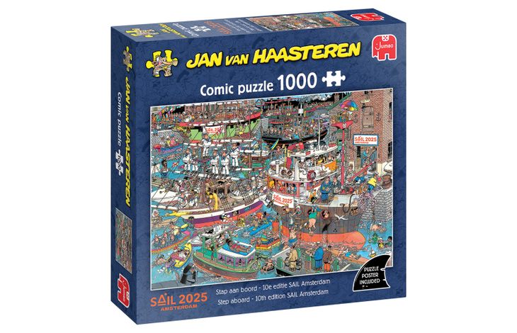 Jumbo Puzzel JvH SAIL Amsterdam 10 jaar 1000 07.25