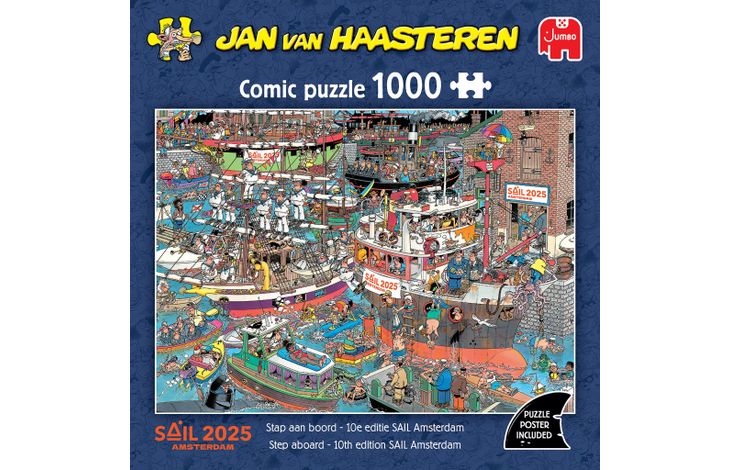 Jumbo Puzzel JvH SAIL Amsterdam 10 jaar 1000 07.25