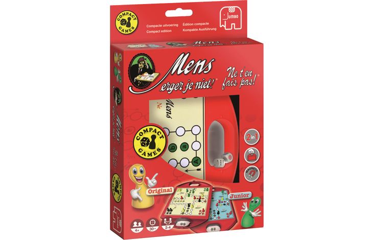 Jumbo Spel Mens erger je niet Compact