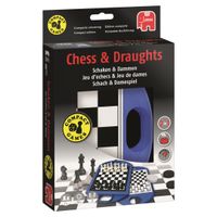 Jumbo Spel Schaken & Dammen Compact