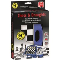 Jumbo Spel Schaken & Dammen Compact
