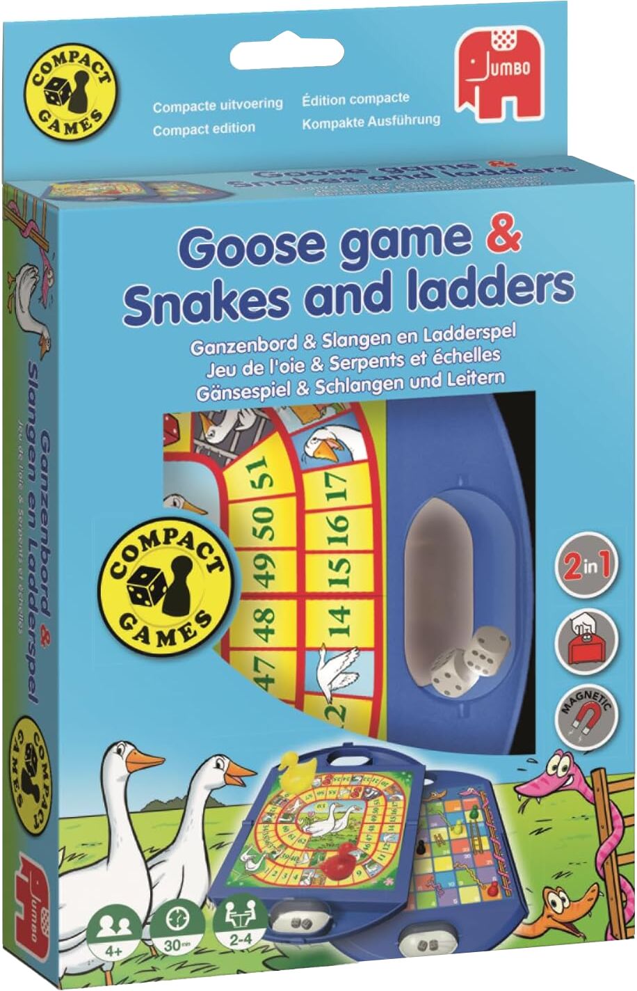 Jumbo Spel Ganzenbord Compact