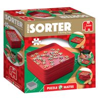 Jumbo Puzzel Sorteerbakjes 6 trays 20x20 cm