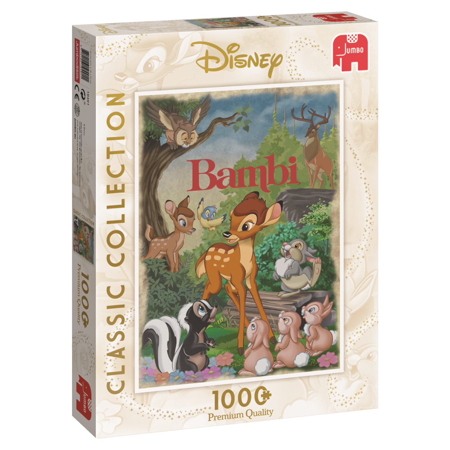 Jumbo Puzzel Disney Bambi 1000