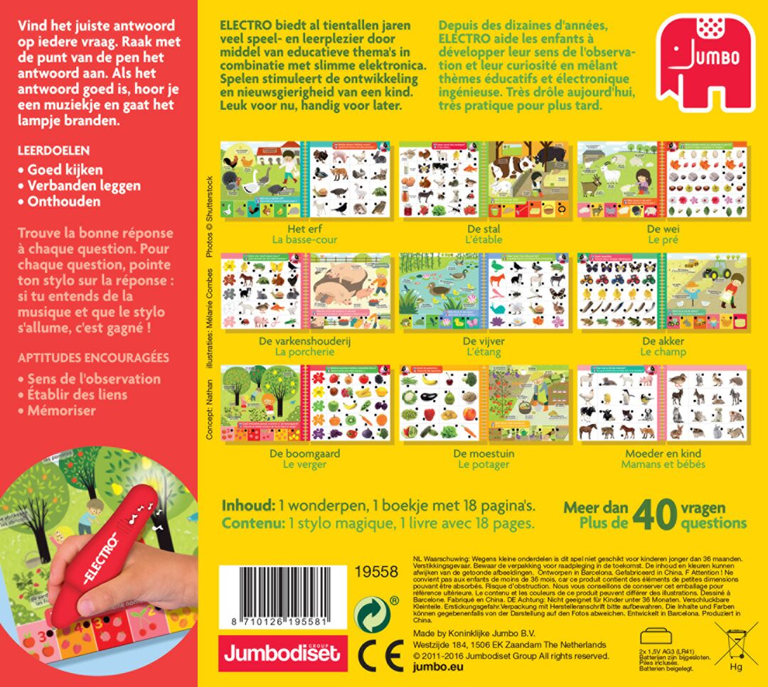 Jumbo Spel Electro Mini Op De Boerderij