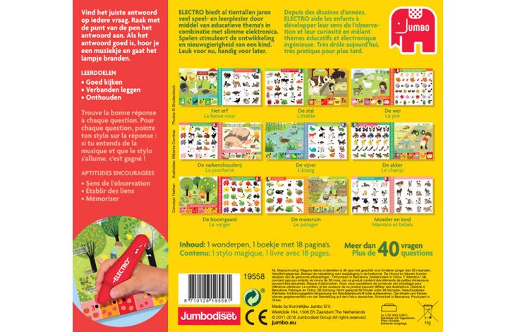 Jumbo Spel Electro Mini Op De Boerderij