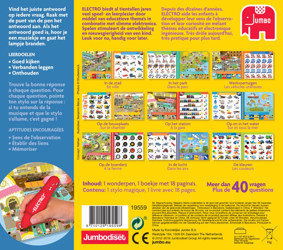 Jumbo Spel Electro Mini Voertuigen