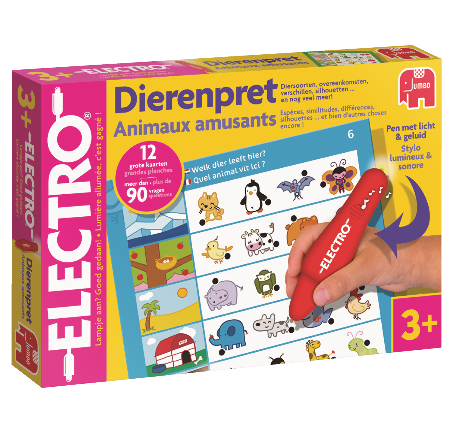 Jumbo Spel Electro Dierenpret