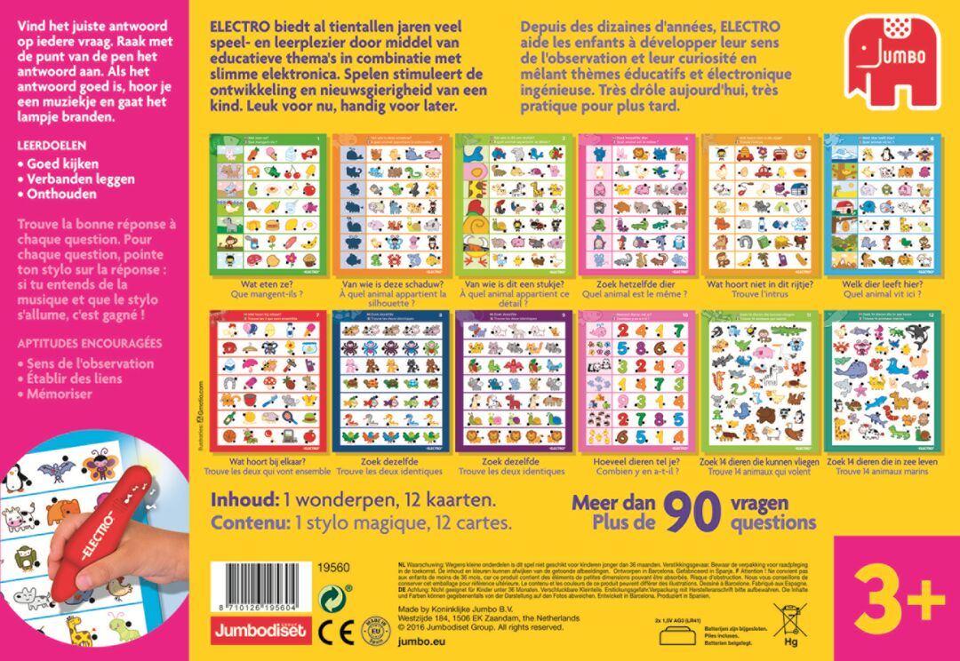 Jumbo Spel Electro Dierenpret