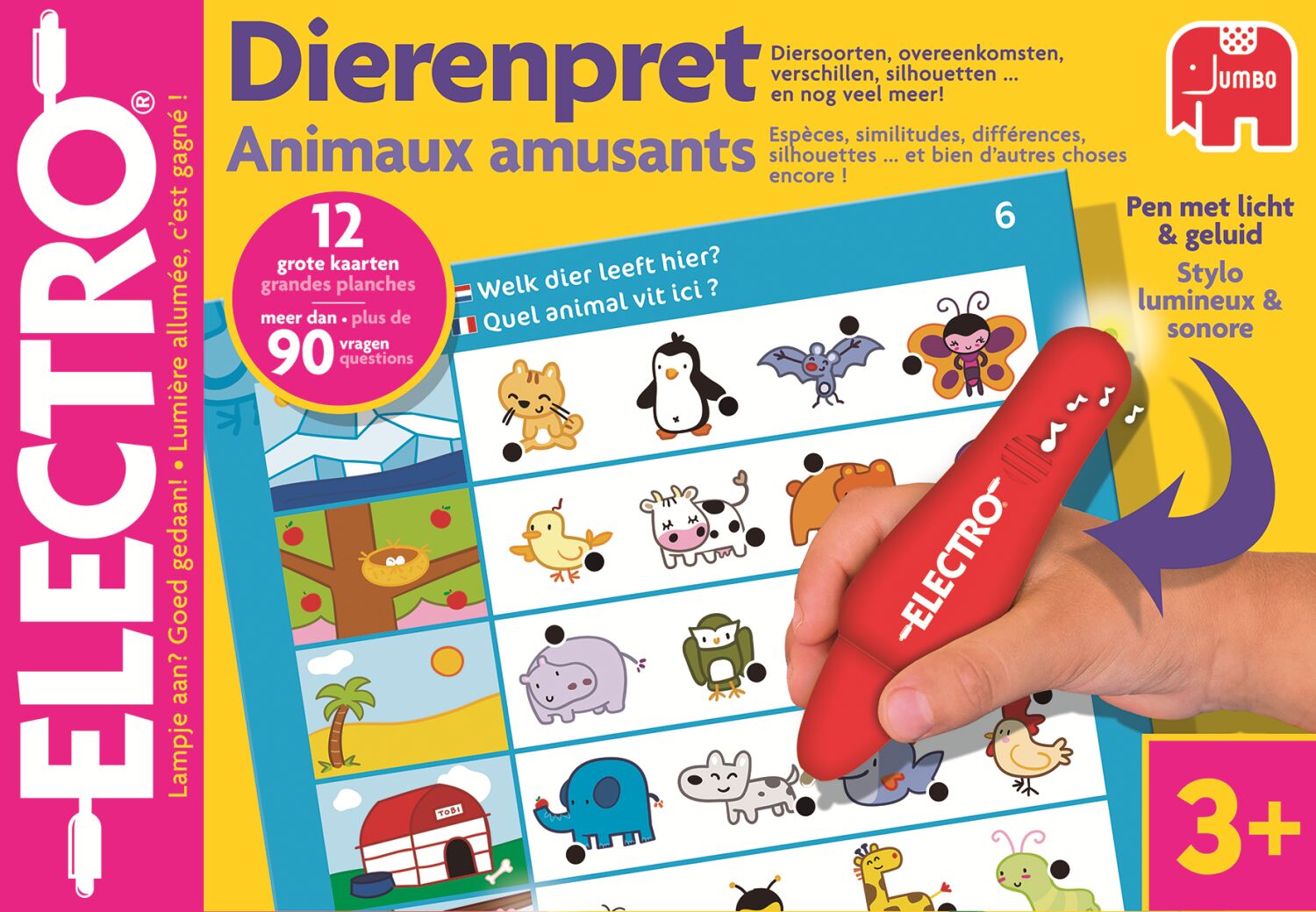 Jumbo Spel Electro Dierenpret