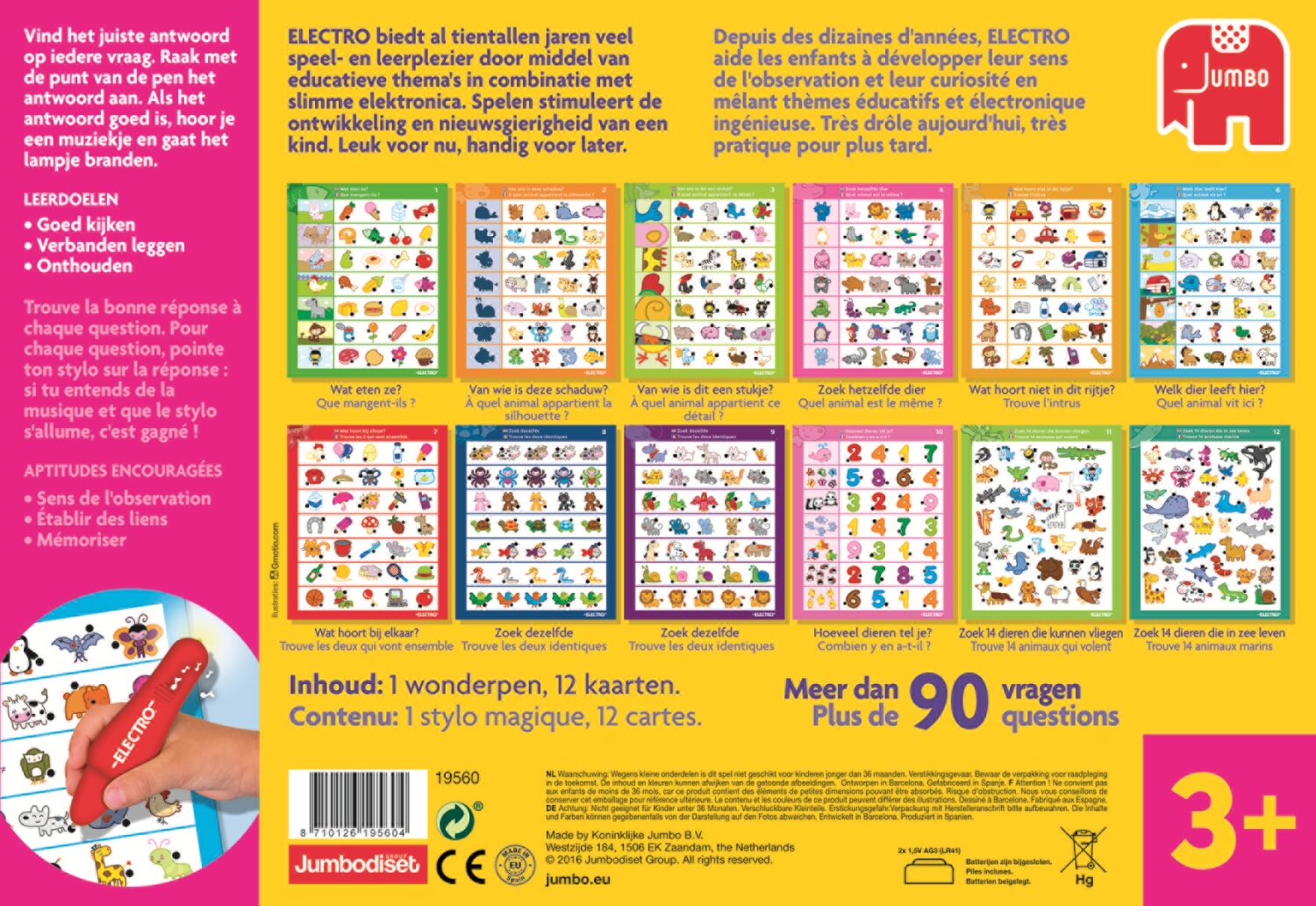 Jumbo Spel Electro Dierenpret