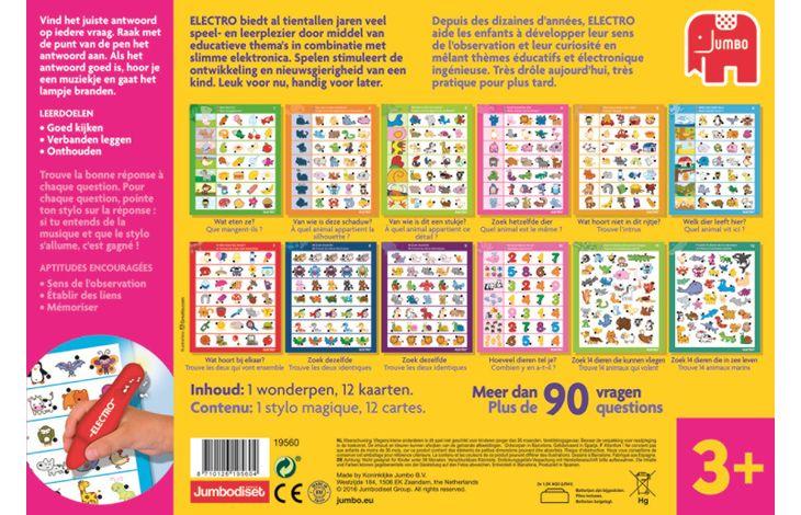 Jumbo Spel Electro Dierenpret
