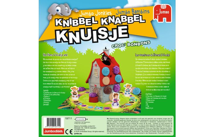 Jumbo Spel Knibbel Knabbel Knuisje