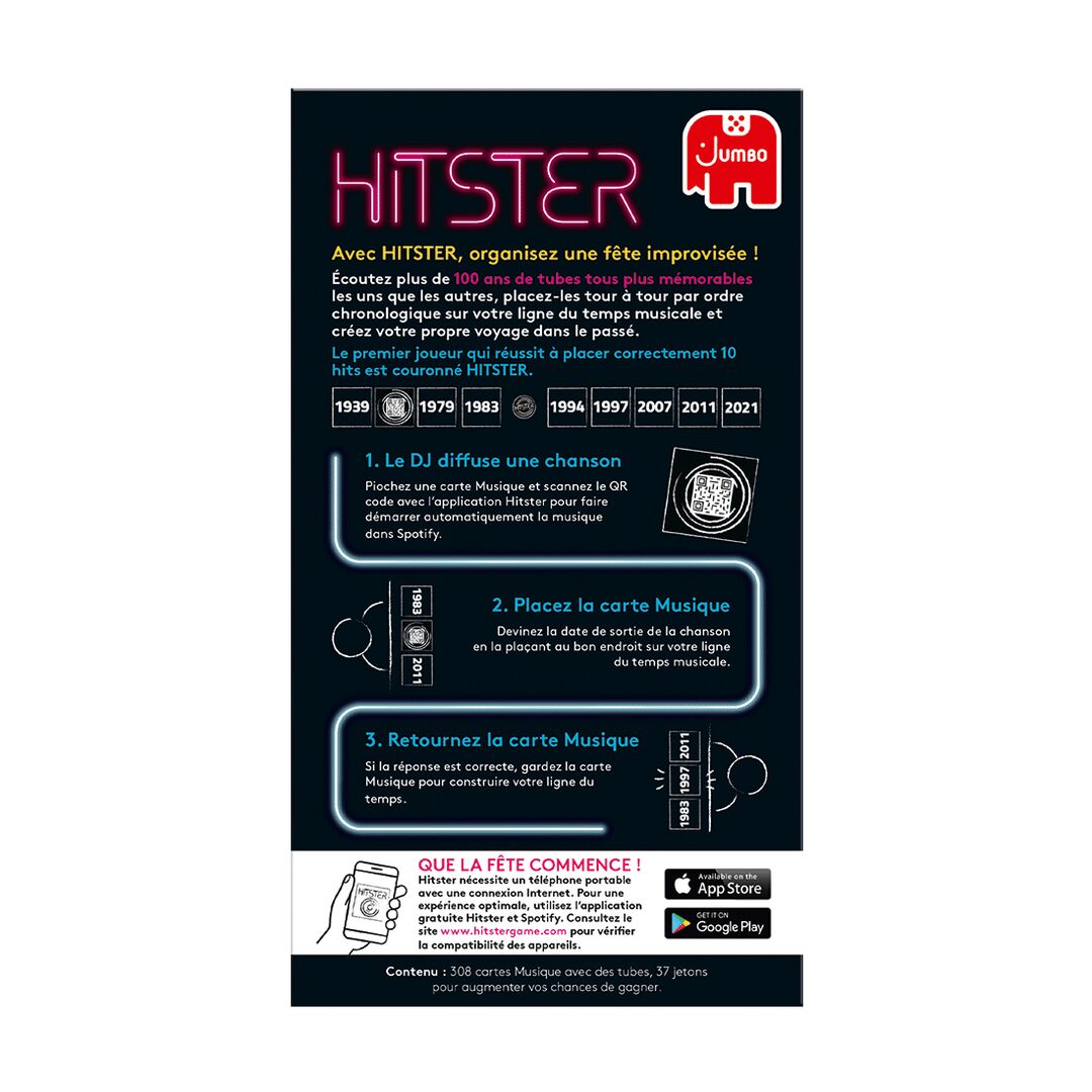 Jumbo Spel Hitster Classic FR