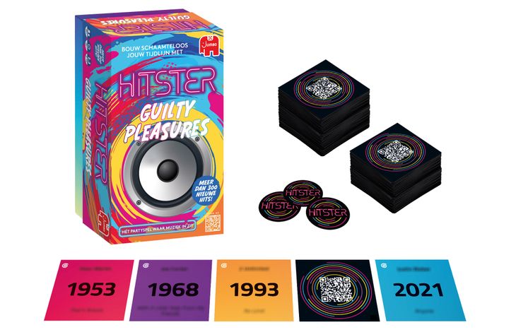 Jumbo Spel Hitster Guilty Pleasures