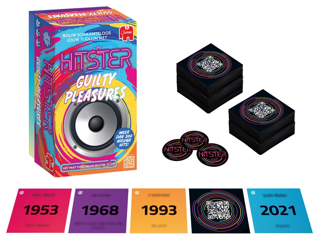 Jumbo Spel Hitster Guilty Pleasures
