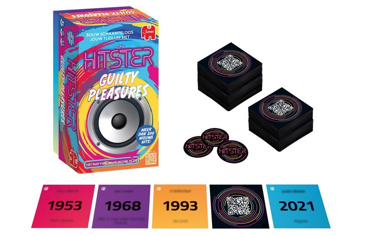 Jumbo Spel Hitster Guilty Pleasures