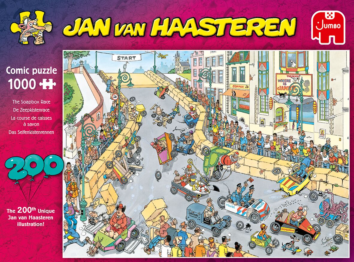 Jumbo Puzzel JvH De Zeepkistenrace 1000 02.22