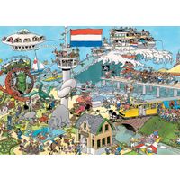 Jumbo Puzzel JvH Verkeerschaos & Ter Land, Ter Zee 2x1000 09.22