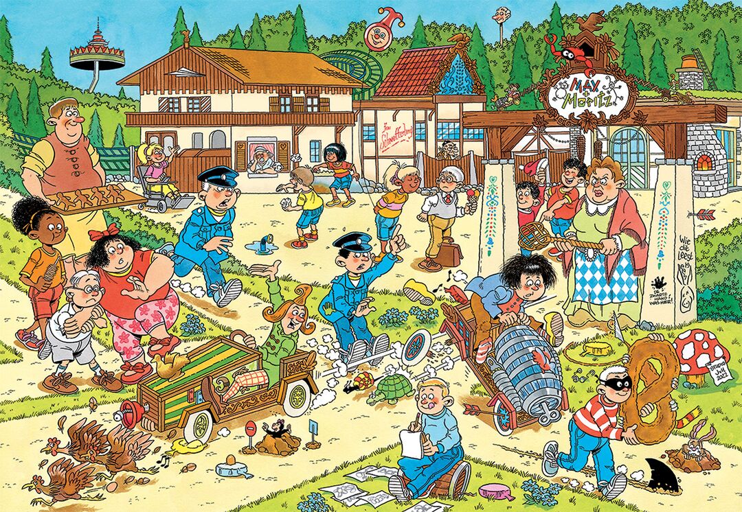 Jumbo Puzzel JvH Junior Efteling Max & Moritz 360 06.22