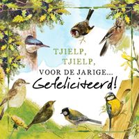 Comello Kaart R. Poortvliet B Gefeliciteerd Tjielp