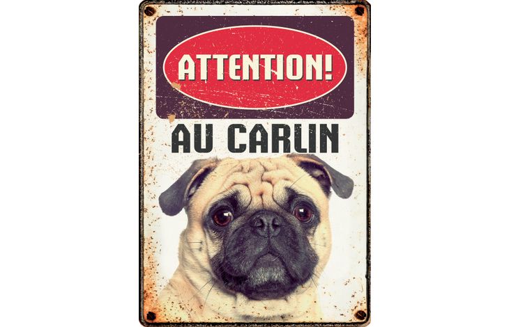 Plenty Gifts Panneau Métallique Carlin