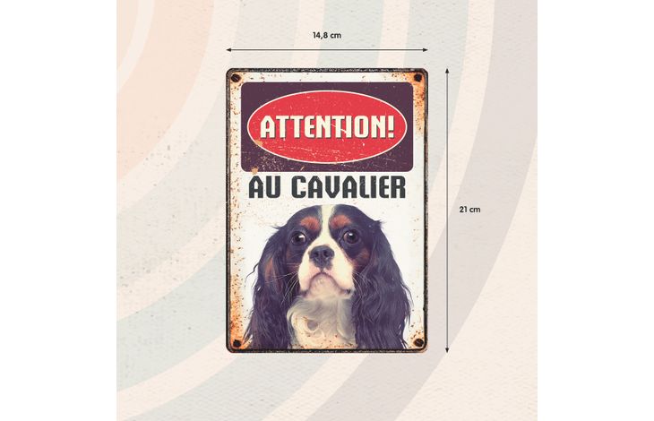 Plenty Gifts Panneau Métallique Cavalier