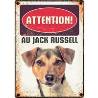 Plenty Gifts Panneau Métallique Jack Russell