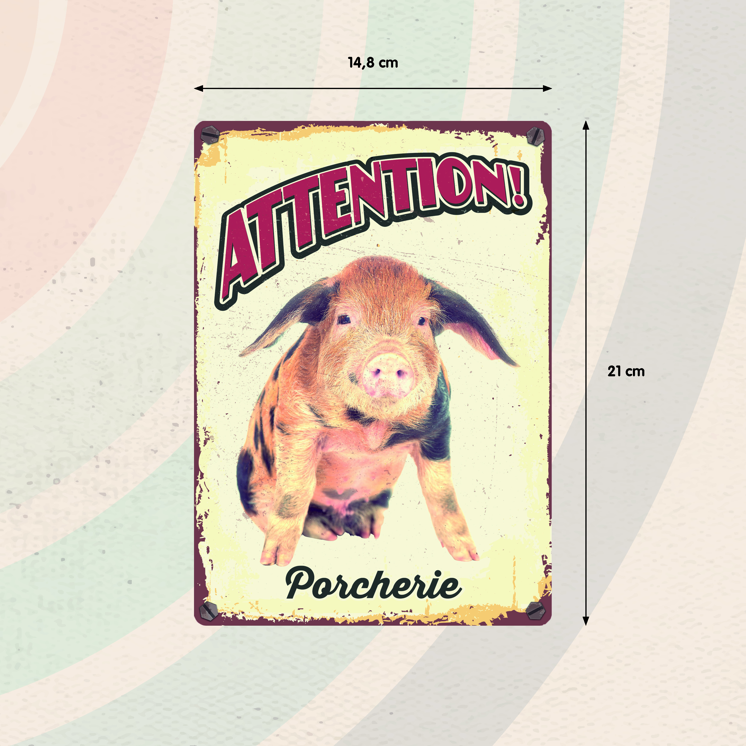 Plenty Gifts Bord blik Porcherie